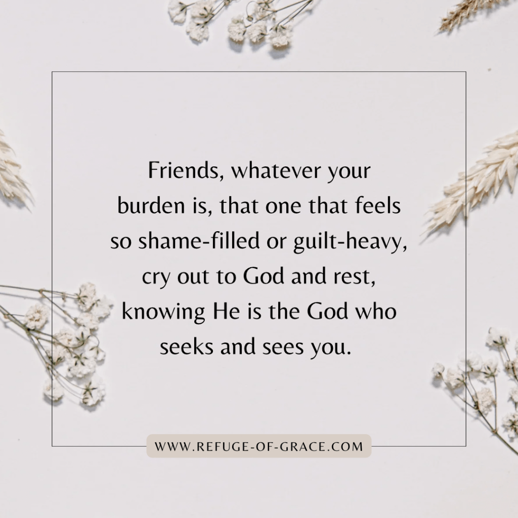 Hagar’s Story is Ours: Sought and Seen